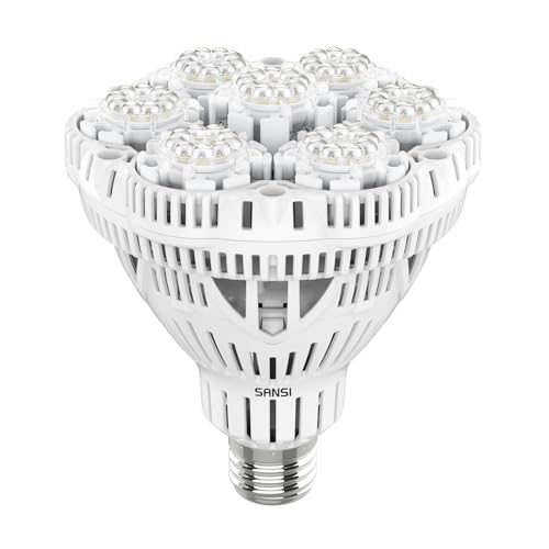 SANSI 36W LED Pflanzenlampe Vollspektrum E27, Grow Light für Zimmerpflanzen