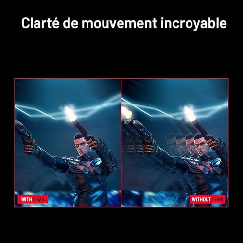 ROG Strix XG27AQDMES 27 Pouces 1440p 240Hz Écran PC Gamer OLED QD-OLED