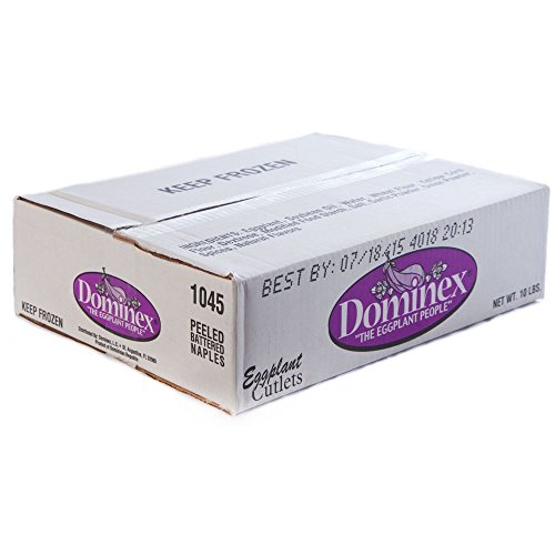 Dominex Naples Batter Dipped Peeled Eggplant Cutlet, 10 Pound -- 1 each. - Thumbnail 2