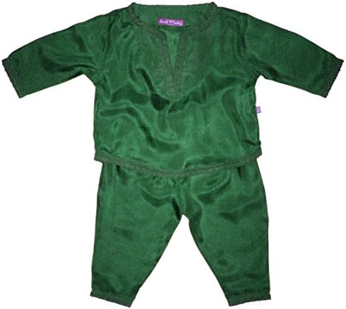 Boys' Indian Infant Outfit - 100% Silk - 0-12 Months