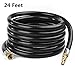 SHINESTAR 24FT RV Propane Quick Connect Hose for Camp Chef Stove, Royal Gourmet Table Top Griddle, Pit Boss Two-Burner Grill, Fire Pit and More