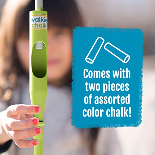 Walkie Chalk Standup Sidewalk Chalk Holder, (Lime), Creative Outdoor