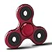 Opard Tri Fidget Spinner Hand Spinning Toy Over 3 Minutes Aluminum Alloy for Child and Adult (Al-Alloy Red)