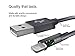 Kanex Apple Certified Premium Lightning to USB Cable with DuraBraid Fiber 9.9 feet (3 Meters)-Space Gray