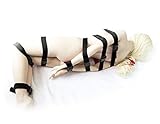 mywaxberry black nylon body harness sexy female suit