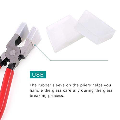 Swpeet 5Pcs Replacement Rubber Tips Kit Perfect for Key Fob Pliers and