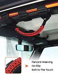 Savadicar 4 x Roll Bar Grab Handles Grip Handle for