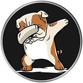Premium Mounts and Stand, Expanding Stand Pop Grip Mount Socket for iPhone,Smartphones and Tablets - white Funny English Bulldog Dabbing