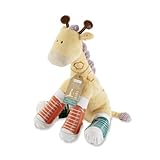 Baby Aspen, Herbie in Hightops Plush Giraffe and 2 Pair of Socks for Baby, 0-6 Months