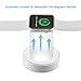Apple Watch Charger, Magnetic USB Charging Cable Wireless Portable Charger Pad Compatible Apple Watch/iWatch Series 1/2/3/4/Nike/Edition All 38mm 42mm - 3.3 Ft White