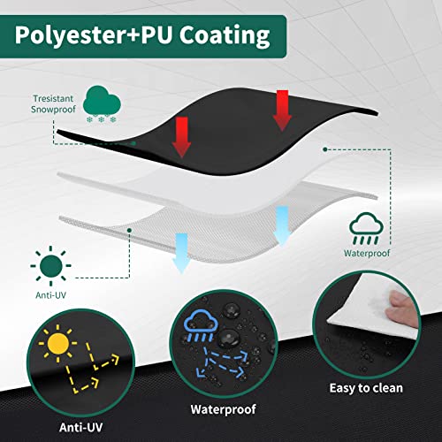 Patio Furniture Covers, Smdodddy Waterproof Rectangular Patio Furniture Set Cover, Patio Covers 67\