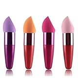 Lookatool Women Cosmetic Liquid Cream Foundation Concealer Sponge Lollipop Brush (Random Color)