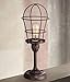 Franklin Iron Works Modern Industrial Accent Desk Table Lamp 17 1/4