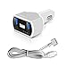 GISSARAL GISCCA-AM2 90W Laptop Car Charger for 2012 to 2015 Retina MacBook Pro MacBook Air and MacBook; Dual USB Quick Charge for Apple or Android Smartphones and Tablets