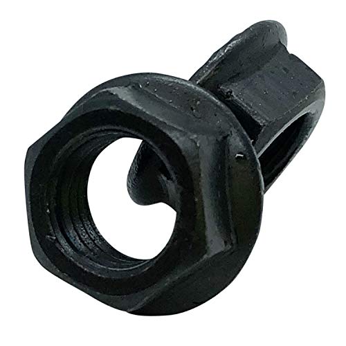 Forest Byke Company 14mm Crank Arms Nuts for Bicycle Bottom Bracket Cotterless Crank (Set of 2)
