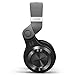 Bluedio T2 Bluetooth Wireless Stereo Swiveling Headphones with Mic, 57mm Drivers,Black