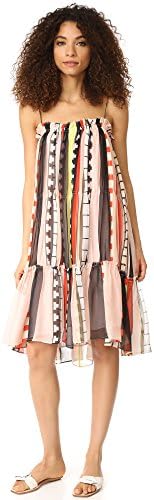 Apiece Apart Women's Dafni Sweep Dress, Absract Soleil, 2