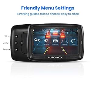 AUTO-VOX CS-2 Telecamera Retromarcia Wireless Digitale, Impermeabile IP68, Visione Notturna, Monitor da 4.3… - immagine 6