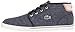 Lacoste Men's Ampthill Boot, navy canvas, 9.5 M US