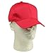 Plain Baseball Cap in Red