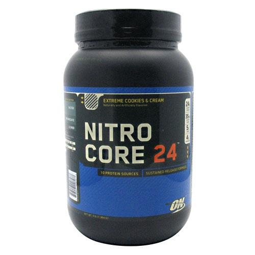 On nitro core 24 Extreme cookies&Cream 3lb (748927026177)