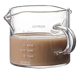 Double Spouts Measuring Coffee Milk Cup 75ML