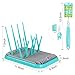 Syntus Bottle Drying Rack Silicone Bottle Cleaning Brush Bottle Dryer Holder for Feeding Bottles Accessories