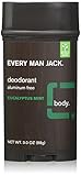 Every Man Jack Deodorant, Eucalyptus, 3 Ounce