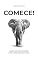 Livro Comece!: Quem nasce grande é filhote de elefante
