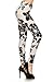 Leggings Depot Women's Fall/Winter Ultra Soft Popular Best Printed Fashion Leggings BAT2 (Wild Flower, One Size (Size 0-12))