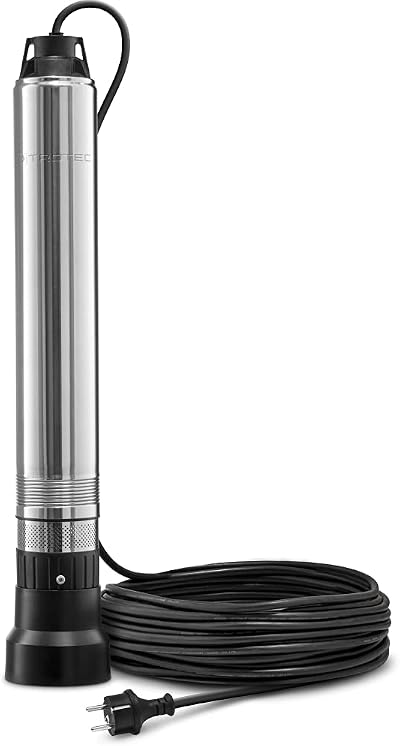 Trotec TDP 750 E Deep Well Pump Stainless Steel 10cm Diameter 23m Cable