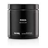Elevated Maca Capsules by Toniiq - 20:1 Extract Ratio - Superior Maca Root Powder for Hormonal and Reproductive Health. 90 Servings