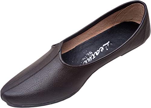 Dabby Enterprises jalsa Jutti 001coffe Men`s Boys Leather jalsa jutis mojaris