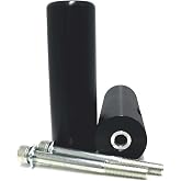 Shogun USA Made Yam YZF-R3 YZF R3 2015 2016 2017 2018 Black No Cut Frame Sliders Also Fits ABS &amp; Non ABS Models - 750-6129