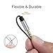 CableCreation Aux Cable, 6FT/1.8M Flat 3.5mm Auxiliary Audio Stereo Cord 90 Degree Right Angle Compatible with Car, Home Stereos, Headphones, iPod iPhone iPad, Smartphone, MP3 Player, Black