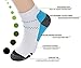 3 Pairs Compression Socks for Women and Men Sport Plantar Fasciitis Arch Support Low Cut Running Gym Compression Foot Socks / Foot Sleeves Best for Sports
