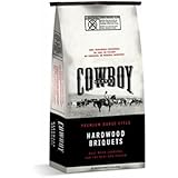 Duraflame Cowboy 26014 Cowboy Brand Natural Hardwood Briquettes, 14lb