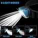 Witmoving LED Headlamp Torch Head with 3 Light Modes Adjustable Angle Headlamp Flashlight AAA Battery Powered Lightweight Bright Headlamp Running, Reading, Hiking, Caving, Camping Headlamp(2Pack)