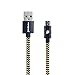 POWERocker Micro USB 2.0 Cable 5FT(1.5M) Nylon Braided for Samsung, HTC, Sony, Motorola, LG, BlackBerry, Nokia Golden