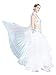 Dance Fairy Belly Dance White Colorful Yarn Iridescent Isis Wings