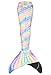 Fin Fun Limited Edition Mermaid Tail for Swimming for Girls and Kids Without Monofin, 06, Sweet Dreams