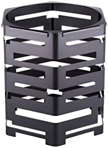 PrestoWare PWB6-3030B, 11.81” Hexagon Buffet Riser, Black Powder Coated Steel Display Steam Pan Holder, Catering Multi-Level Serving Stand With Notches for Display(Surfaces Are Not Included)