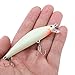 GOOTRADES 3D Luminous Night Bait Minnow Lure Hard Bait Fish Hook (Pack of 2)
