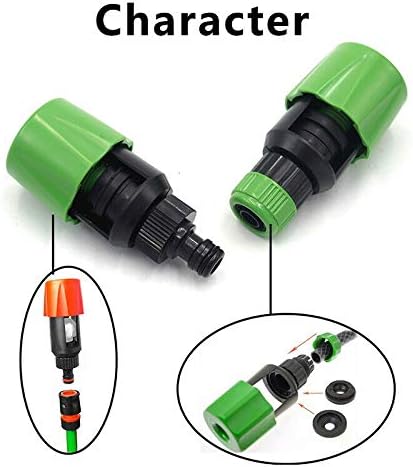 TOOLSTAR Tap Connector, Water Faucet Adapter to Garden Hose Pipe Connector Mixer Kitchen Tap Adapter, As Picture Show - Image 5