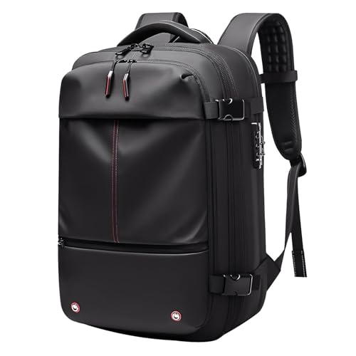 Mochila de viaje con vacio, 19 inch Space Bag Mochila, Vacuum Backpack Travel, con Bomba de Vacío, Mochila con Bolsa de Aire Antirrobo para Viajes