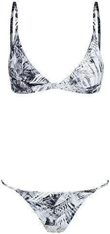 Limsea Women Bandeau Bandage Bikini Set Push-up Brazilian Swimwear Beachwear Swimsuit