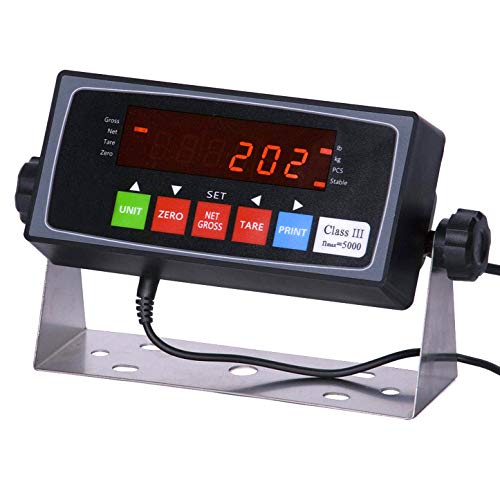 PEC Household Pet Scale, 700lb Digital Vet Animal Scale with Peak Hold Function 18X18 Inch
