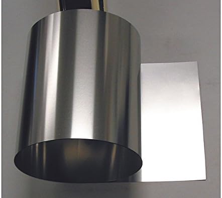 Stainless Steel Shim. 6" x 6" x .005" (1 off)