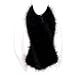 Futrzane Winter Straight Scarf Wrap Faux Fake Fur Collar Shawl Shrug