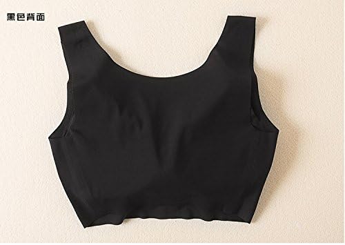 Must Rose Ultra-thin Ice Silk Sleeping Bra Breathable Yoga Leisure Seamless One Piece Bra